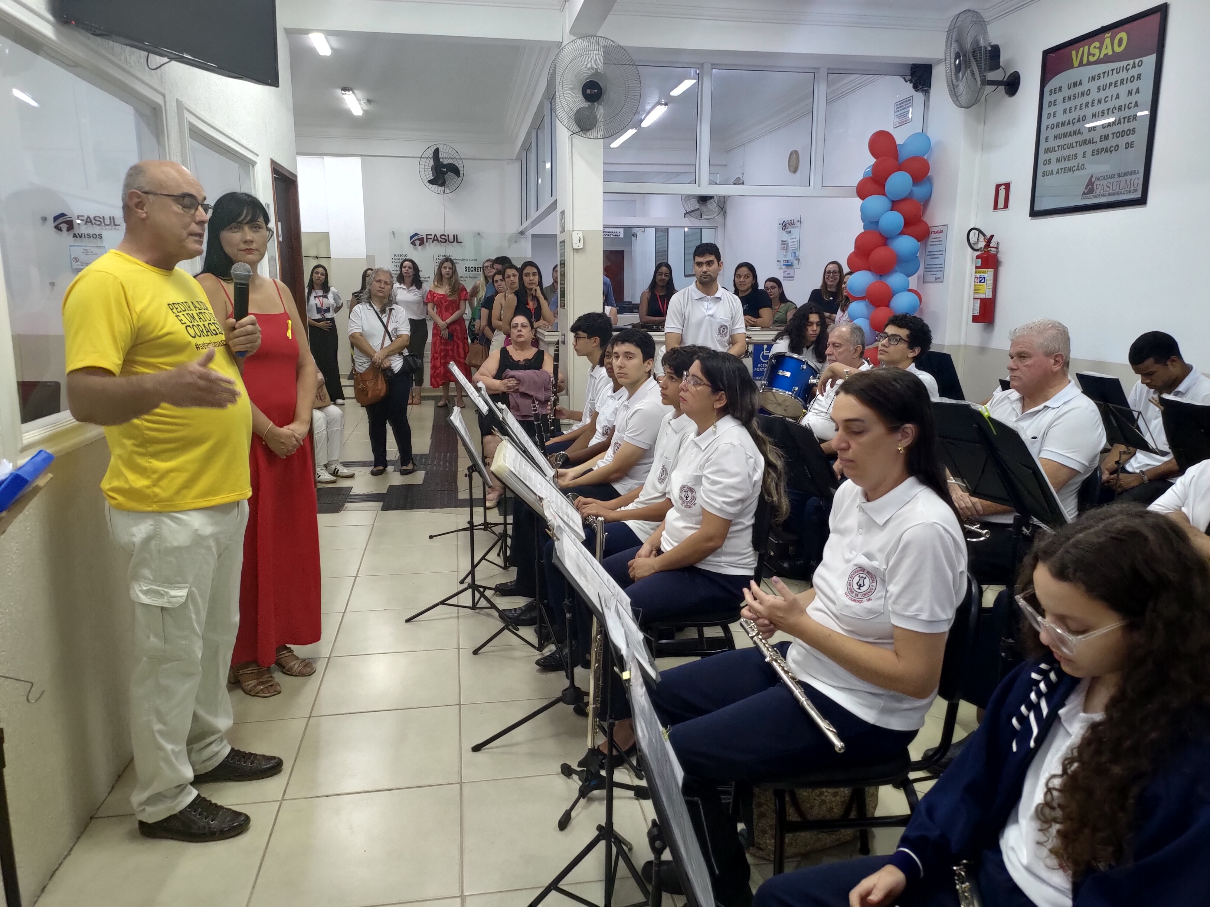 PROJETO: VIVA A VIDA E SUA SAÚDE MENTAL - APRESENTAÇÃO DA BANDA